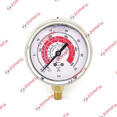Μανόμετρο Υψηλής Γλυκερίνης 70mm 1/8'' (M550) R134a, R404a, R407c