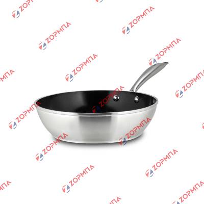 Τηγάνι βαθύ 28cm με ανοξείδωτη λαβή και αντικολλητική κεραμική επίστρωση ELEGANCE NAVA
