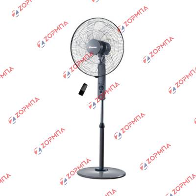 Ανεμιστήρας ορθοστάτης 65W με τηλεχειριστήριο 45cm, 7-φτερά γκρί PRSF-80656 PRIMO