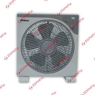 Ανεμιστήρας BOXFAN 40W, 12'', 30cm λευκός-γκρί PRBF-80287 PRIMO