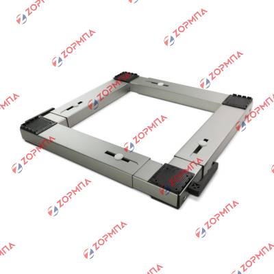 Βάση τροχήλατη οικιακών συσκευών μεταλλική inox με μοχλό Γενικής Χρήσης