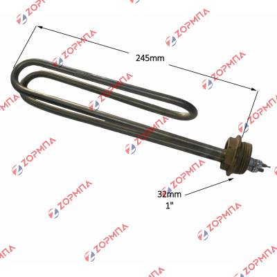 Αντίσταση κάδου πλυντηρίου πιάτων inox 1" 2000W 230V ELVIOMEX / ALFA