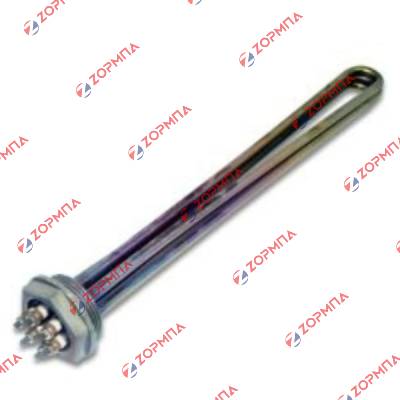 Αντίσταση χαλκού 1 1/2'' 3x2000W, 230V L=340mm με θήκη θερμοστάτη