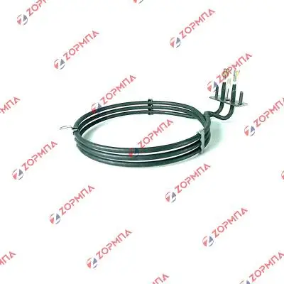 Αντίσταση αερόθερμη φούρνου κουζίνας με τριπλή σπείρα 2100W Φ180 MIELE 04986672, 4986672, 4884290, 4986670, 4986671