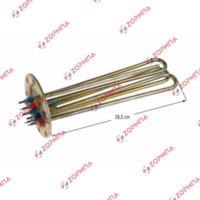 Αντίσταση χαλκού 4KW, 8 τρύπες, Φ12, 30cm τριφασική