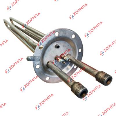 Αντίσταση μπόιλερ ηλιακού 4KW STIEBEL με 8 τρύπες Φ12 80cm τριπλής ενεργείας