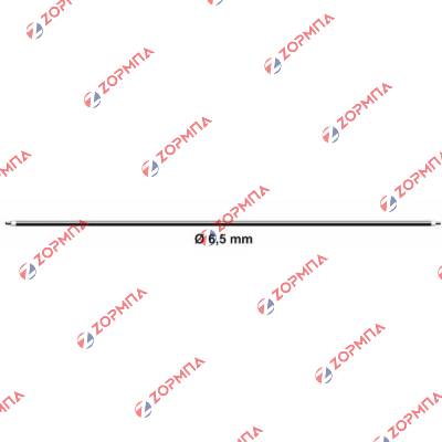 Αντίσταση ευθύγραμμη 700W 70cm 220V Φ6mm Γενικής Χρήσης