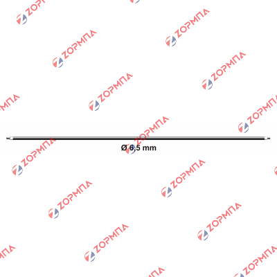Αντίσταση ευθύγραμμη 100cm, 1000W, Φ6