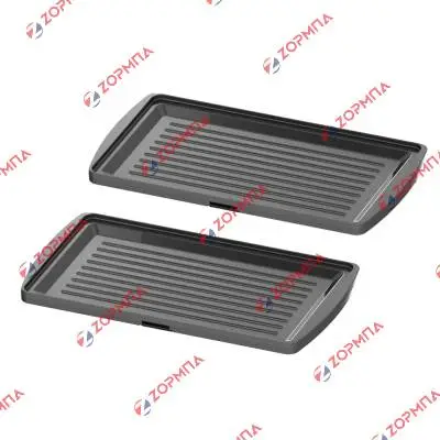 Πλάκες τοστιέρας ΒRUNO BRN-0037 19.5 x 10.5cm