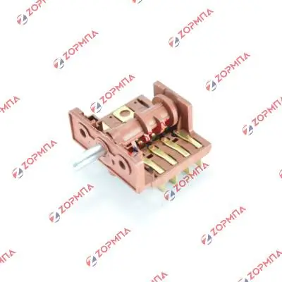 Διακόπτης επιλογής φούρνου κουζίνας 5 θέσεων (0+4 θέσεων) 4+3 επαφές Γενικής χρήσης