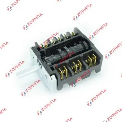 Διακόπτης επιλογής φούρνου κουζίνας 5 θέσεων (0+4 Θέσεων) Γενικής Χρήσης