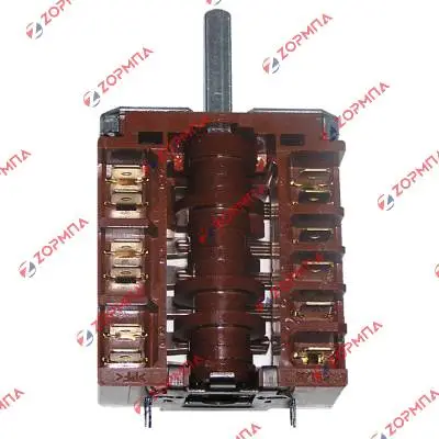 Διακόπτης επιλογής φούρνου κουζίνας 3 θέσεων με τρύπα για θερμοστάτη γενικής χρήσης