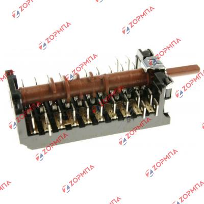 Διακόπτης επιλογής φούρνου κουζίνας 0+10=11 θέσεων, 10+10 επαφών MORRIS / AMICA 8071441 original