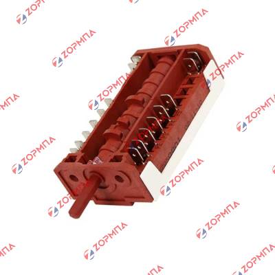 Διακόπτης επιλογής φούρνου κουζίνας 7 θέσεων (0+6 θέσεων) ZANUSSI / AEG / ELECTROLUX