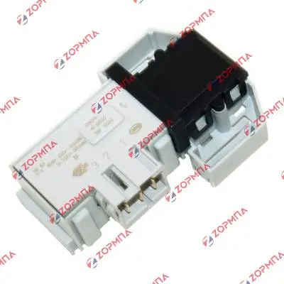 Μπλόκο πόρτας πλυντηρίου ρούχων 3 επαφών με κλέμα SIEMENS / BOSCH / PITSOS 00605003, 00610147