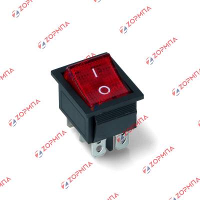 Διακόπτης on-off mini με φως 16Α 220V