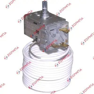 Θερμοστάτης κατάψυξης 3 επαφών με μακρύ πούρο με λυχνία λειτουργίας Atea A110028 Γενικής Xρήσης