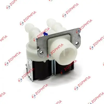 Βαλβίδα πλυντηρίου ρούχων εισαγωγής νερού II (Διπλή) 180° Φ12mm Γενικής χρήσης