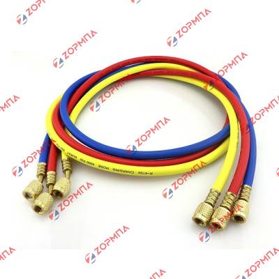 Λάστιχα Μεταγγίσεως R410a 72" (180cm) 800/4000psi σετ 3 τεμαχίων