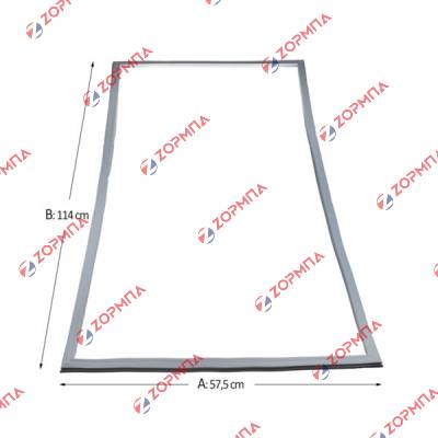 Λάστιχο συντήρησης πόρτας ψυγείου BOSCH / SIEMENS   Original 00242286