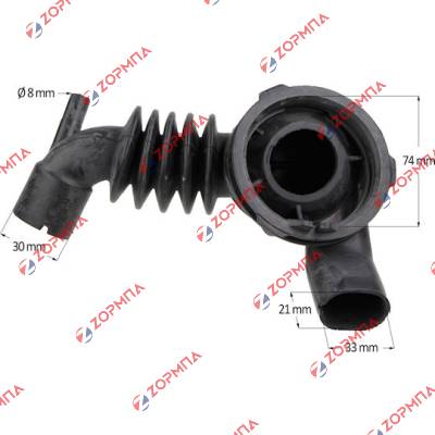 Λάστιχο κάδου φίλτρου πλυντηρίου ρούχων PITSOS / BOSCH / SIEMENS 00494562 original