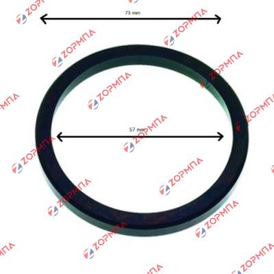 Φλάντζα γκρούπ επαγγελματικής καφετιέρας espresso Φ73x57x8.5mm