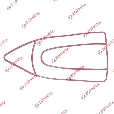 Φλάντζα πλάκας σιδήρου κόκκινη συστήματος σιδερώματος SIMAC / DELONGHI / STIRELLA 