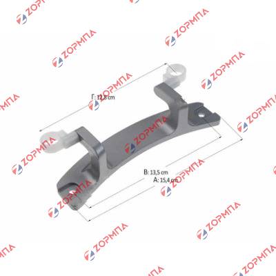 Μεντεσές πόρτας πλυντηρίου ρούχων MIDEA-/HISENSE/GORENIA/KERTING/HAIER/AMICA/UNITED/ΕΣΚΙΜΟ/VOXON/BEKO 12338100001462 , 34011302