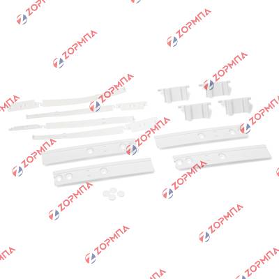 Μεντεσές πόρτας ψυγείου σετ 4 τμχ WHIRLPOOL 481231019131