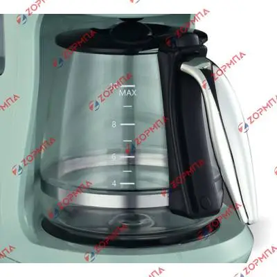 Κανάτα καφετιέρας 10 φλ. γαλλικού καφέ R20842 MORRIS RETRO