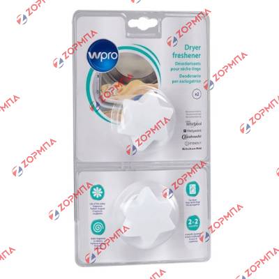 Αρωματικές ταμπλέτες στεγνωτηρίου Wpro (Άρωμα Λουλουδιών) (2 τεμ.)