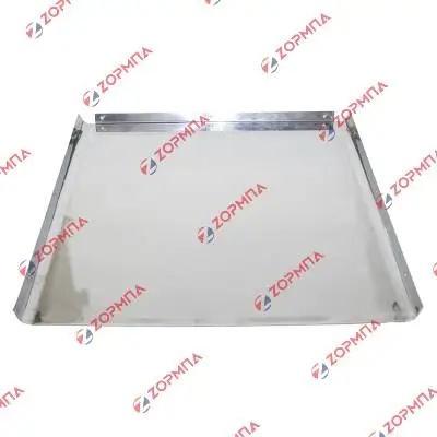 Πάτος φούρνου κουζίνας PITSOS / ΓΕΝΙΚΗΣ ΧΡΗΣΗΣ ανοξείδωτος πλάτος: 46cm βάθος: 46cm