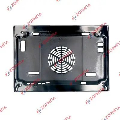 Κάλυμμα - πλάτη μοτέρ αερόθερμου φούρνου κουζίνας BOSCH / SIEMENS /PITSOS 43 x 30cm 11057293