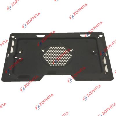 Κάλυμμα πλάτη ανεμιστήρα αερόθερμης κουζίνας inox MIELE 5608023, 5608021, 5608022, 5049123, 5608024, 9634750, 4910054, 5815020