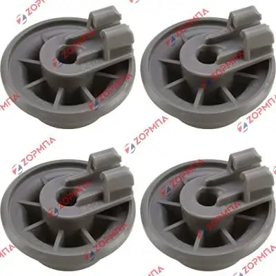 Ροδάκι κάτω σχάρας πλυντηρίου πιάτων PITSOS / SIEMENS / BOSCH / NEFF / ZANUSSI  Original 00611475, 611475