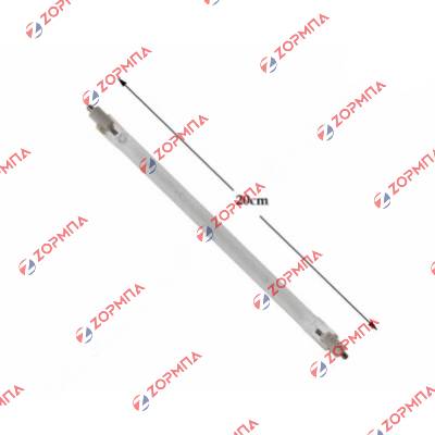 Λάμπα αλογόνου σόμπας με αντίσταση 400W 20cm