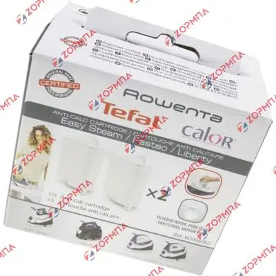 Φίλτρο κατά των  αλάτων νερού συστήματος σιδερώματος   TEFAL  / ROWENTA σετ 2 τεμαχίων Original XD9060E0