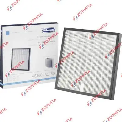 Φίλτρo ιονιστή HEPA & ενεργού άνθρακα κιτ DELONGHI AC100/ AC150 Original 5513710011