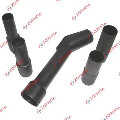 Λαβή ράμφος (γωνία) από Φ30 έως Φ37 σωλήνα σπιράλ σκούπας  με αντάπτορες ΓΕΝΙΚΗΣ ΧΡΗΣΗΣ
