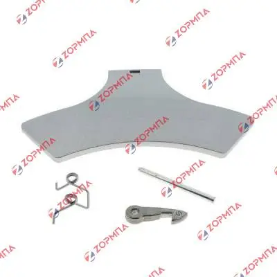 Λαβή κλείστρου πόρτας πλυντηρίου ρούχων WHIRLPOOL / INDESIT / ARISTON