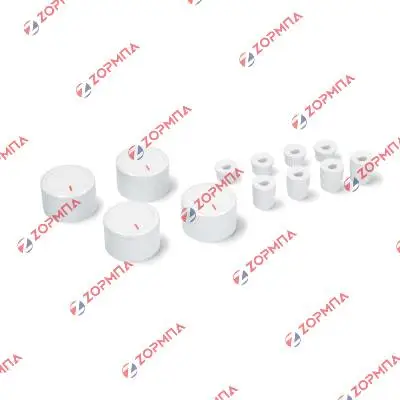 Κομβία -κουμπιά κουζίνας σετ 4 τεμαχίων λευκό χρώμα, Γενικής Χρήσης