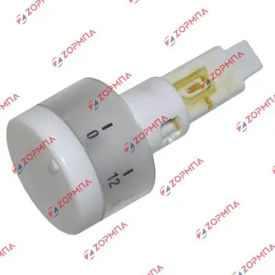 Κομβίο λευκό POP (πατητό) αυτόματης εστίας SIEMENS/ PITSOS/ BOSCH  068384