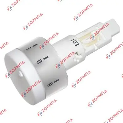 Κουμπί εστίας κουζίνας 9 θέσεων πατητό Pop λευκό PITSOS / BOSCH / SIEMENS 00069322