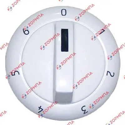 Κομβίο λευκό επιλογής  6 θέσεων εστίας ηλεκτρικής κουζίνας CONTI  PS201 