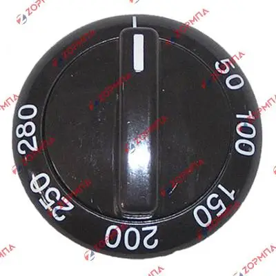 Κομβίο καφέ επιλογής θερμοκρασίας φούρνου κουζίνας VESTEL / BEKO / PRINCESS / ESKIMO / CONTI