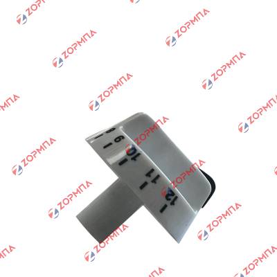 Κουμπί N/T 1-12 θέσεων μακρύ λαιμό λευκό