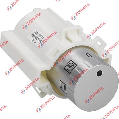 Κομβίο επιλογής φούρνου ασημί SIEMENS Original 00612419