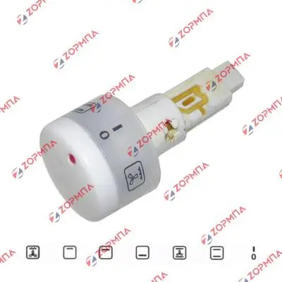 Κουμπί πατητό φούρνου κουζίνας ELCO