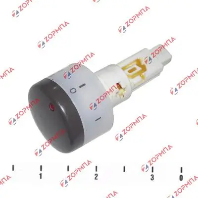 Κουμπί εστίας κουζίνας ELCO 7 θέσεων πατητό