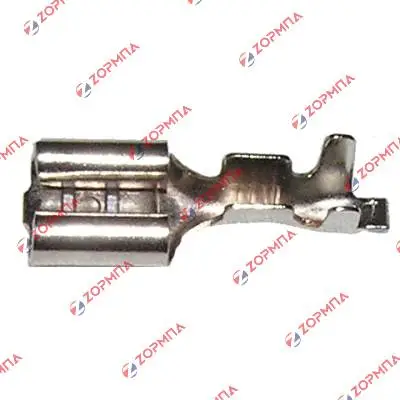 Ακροδέκτης συρταρωτός (ΚΩΣ) inox 6,3mm (100 τεμάχια)